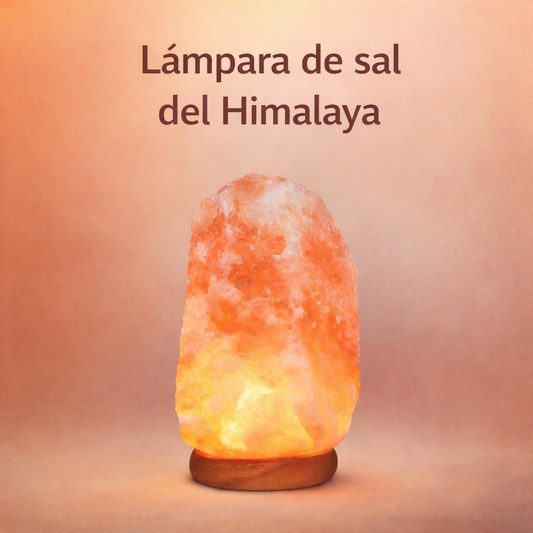Lámpara de sal del Himalaya